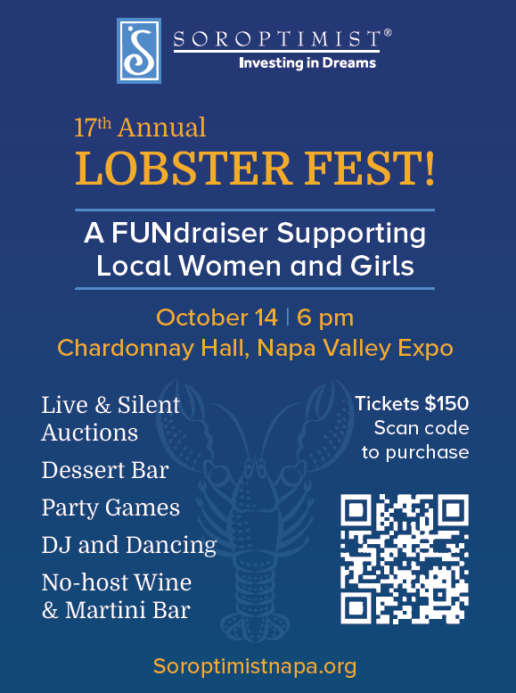 Lobsterfest FUNdraiser Soroptimist International of Napa