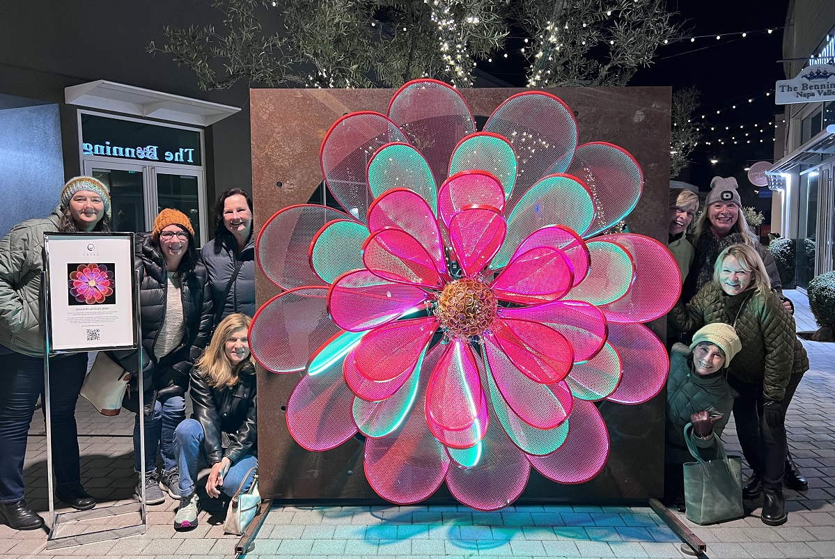 Lighted Art Festival Exhibit